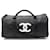 NEW CHANEL TRAVEL BAG BLACK CANVAS LOGO CC BANDOULIERE 50CM SPORT BAG Cloth  ref.736931
