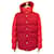Autre Marque NUOVA GIACCA HOLUBAR GIACCA POLVERE PROFONDA PIUMINO M 48 Cappotto in lana rossa Rosso  ref.736968