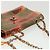 CHANEL Borsa a tracolla con catena Choco Bar Marrone Arancione CC Auth yk5514B - vista 6