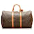 Louis Vuitton Keepall 50 Brown Cloth  ref.737454