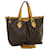 Louis Vuitton Palermo Brown Cloth  ref.737803