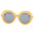 Gafas de sol Jimmy Fairly Amarillo