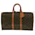 Louis Vuitton Keepall 45 Brown Cloth  ref.738440