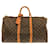 Louis Vuitton Keepall 50 Brown Cloth  ref.739439
