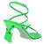 Off White Off-White Meteor-Leder-Sandalen mit hohem Absatz - Ansicht 3