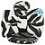 Off White Off-White Zebra Print Bow High Sandalen - Ansicht 4