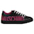 Moschino Logo-Printed Sneakers Multiple colors Leather  ref.739924