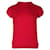 Hermès Top in maglia di cashmere color rubino Rosa Cachemire Lana  ref.740013