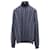 Suéter de punto de ochos con cuello vuelto de Tod's en lana de merino gris azulado  ref.740176