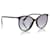 occhiali da sole chanel Cat Eye neri Nero Acrilico Resina  ref.740347