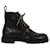 Bottega Veneta Rounded Toe Ankle Boot Black Leather  ref.740397