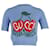 Gucci Beverly Hills Cherry Sweater in Blue Wool  ref.740401