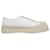 Zapatillas con cordones Pablo - Marni - Lily White - Cuero Blanco Becerro  ref.740548