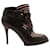 Tod's Zebra Print Boots in Black Calf Hair and Leather  ref.740562