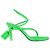 Off White Off-White Meteor-Leder-Sandalen mit hohem Absatz
