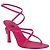 Off White Off-White Meteor-Leder-Sandalen mit hohem Absatz - Ansicht 2