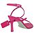 Off White Off-White Meteor-Leder-Sandalen mit hohem Absatz - Ansicht 3