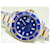 ROLEX Submariner date blue combination Ref.116613LB V series Mens Silvery Steel  ref.742010