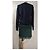 Sacai Luck Pulloverkleid Spitze Blau Grün - Ansicht 3