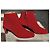 Botines Hermès Player de ante rojo oscuro Burdeos - vista 3