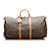 Louis Vuitton Brown Monogram Keepall Bandouliere 60 Cloth  ref.742140