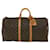 Louis Vuitton Keepall 55 Brown Cloth  ref.742243