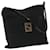 FENDI Zucca Canvas Shoulder Bag Nylon Black Auth rd3996  ref.742604