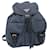 PRADA Backpack Nylon Blue Auth yk4371  ref.742813
