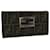FENDI Zucca Canvas Long Wallet Brown Black Auth ac1385  ref.742924