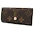Louis Vuitton Multiclés 4 Brown Cloth  ref.743044