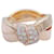 Chaumet ring, "Seduction Links", pink gold and diamonds. White gold  ref.743051