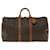 Louis Vuitton Keepall 55 Brown Cloth  ref.743087