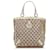 Gucci Brown GG Canvas Abbey D-Ring Tote Bag Beige Cloth Cloth  ref.743205