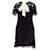 Sandro robe Black Polyester  ref.743247