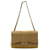 Chanel Beige Double Flap Matte Python Skin Jumbo Bag with Golden Hardware Flesh  ref.743264
