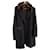 One step Coats, Outerwear Black Wool  ref.743374