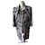 Chanel Coats, Outerwear Grey Cotton  ref.743485