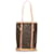 Bucket Cubo marrón con monograma de Louis Vuitton Castaño Lienzo  ref.743609