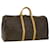 Louis Vuitton Keepall 60 Brown Cloth  ref.743893