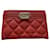 Boy Chanel Wallets Red Leather  ref.743924