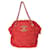 Chanel rote Tweed-Natur-Cc-Tasche  ref.744101