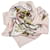 Hermès Lenço de seda Hermes Pink Springs Rosa Pano  ref.744591