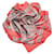 Hermès Hermes Pink Les Tuileries Silk Scarf Cloth  ref.744598