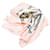 Hermès Bufanda de seda Hermes Pink Brides de Gala Rosa Paño  ref.744610