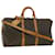 Louis Vuitton Keepall Bandouliere 50 Brown Cloth  ref.744722
