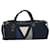 Louis Vuitton Boston Marineblau Leinwand  ref.744778