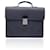 Louis Vuitton Robusto en cuir Taïga noir 2 Porte-documents à compartiments  ref.744816