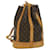 Louis Vuitton Bucket Marrone Tela  ref.744830