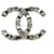 Chanel CC SILVER RIBBON Silvery Metal  ref.745022