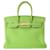 Hermès HERMES BIRKIN Grün Leder  ref.745055